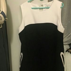 SALE!!**Liz Claiborne B&W dress size 18W